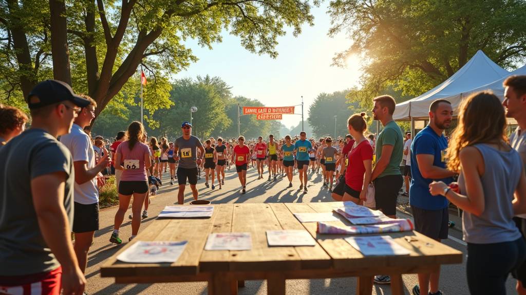Communication efficace pour un événement sportif d'entreprise