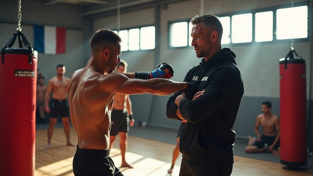 Daniel Woirin entraîneur de MMA