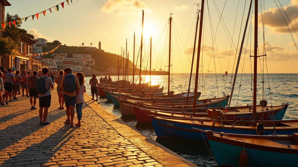Participants franchissant un obstacle lors de la Race des Barques