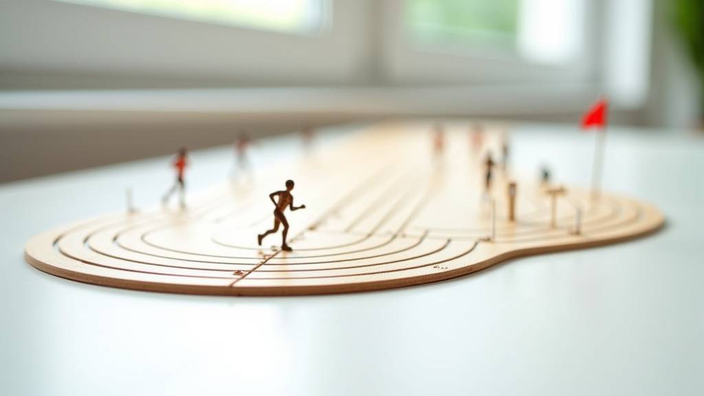 Interface de site web d'inscription pour marathon avec carte du parcours